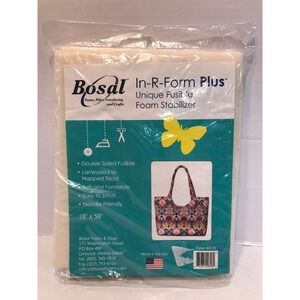 Bosal In-R-Form Plus Unique Fusible‎ Foam Stabilizer 18x58 Unique Fusible Foam